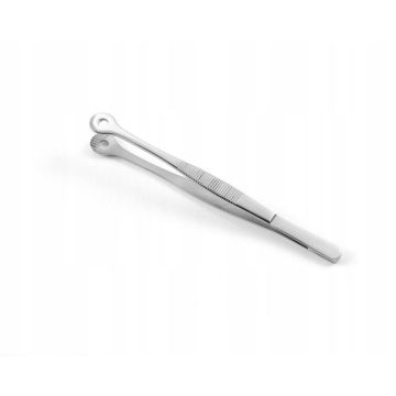 Catering tweezers with round tips 150mm - code 680124