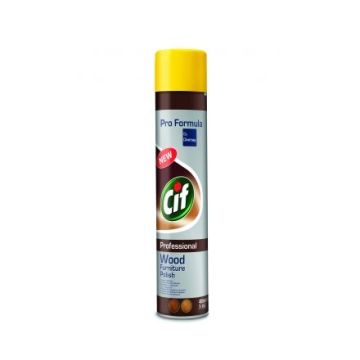 CIF Professional Wood Furniture Polish 400ml spray for furniture