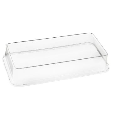 Pokrywka sushi RPET transparentna do tacek Kanopee 203x103x35 mm 100 szt.