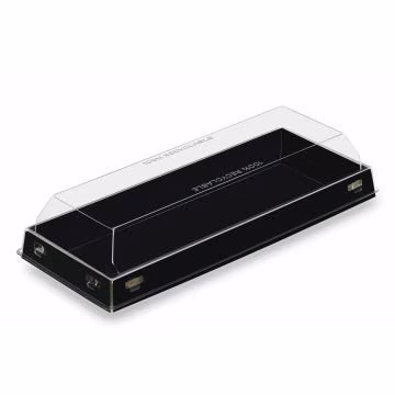 Sushi Box BC230 lid rPET pack of 20 (box/30) OP-01