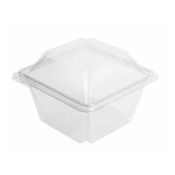 D.EDGE R-PET salad, dessert 500ml, diamond 133x128xh.86mm, 50 pieces