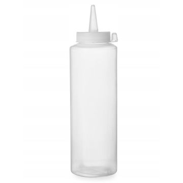 Cold sauce dispenser 0,20 l - transparent, 3 pcs. - code 558058