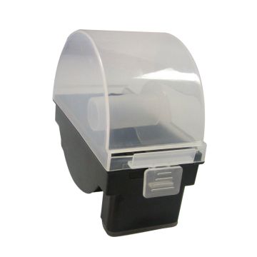 Food safety sticker dispenser - single