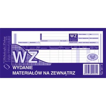 WZ Wydanie zewnętrzne 1/3 A4 Michalczyk351-8 wielokopia