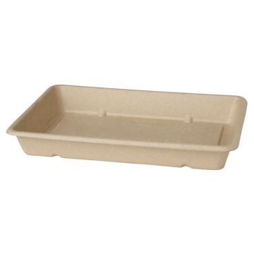 Tacka, pudełko DUNI z trzciny cukrowej 850ml prostokątna 230x156x36 op. 40 sztuk