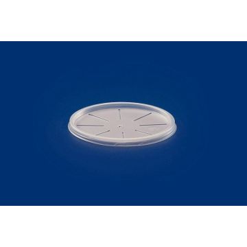 Cover for EI 120, 160, 200, 240 PS milk matt, diameter 114mm, 50 pieces