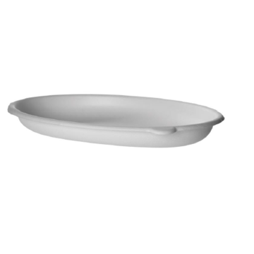 OV24 miska z trzciny owalna 710ml, 24x16,5x3cm, op.50szt (k/6)