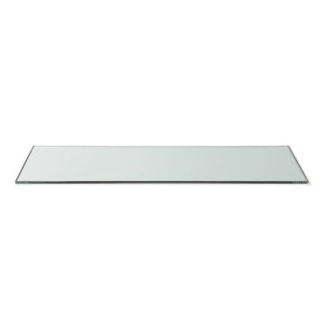 Prozorna kaljena steklena pravokotna plošča 851x197