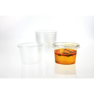 Container, saucepan 100ml dip, sauce, tasting, transparent TnP, 100 pieces