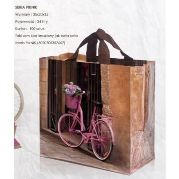 Eco shopping bag 24L bicycle