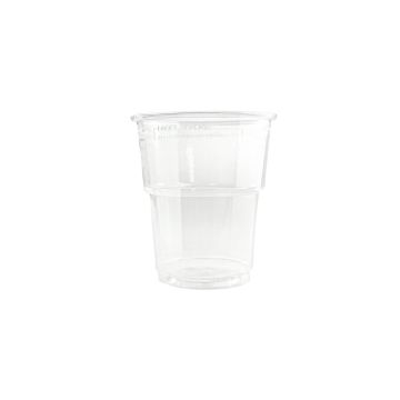 PET cup 200ml, diameter 78mm a.50pcs SUP