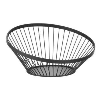 Fruit basket black, H 130 mm