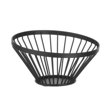 Fruit basket black, height 80 mm