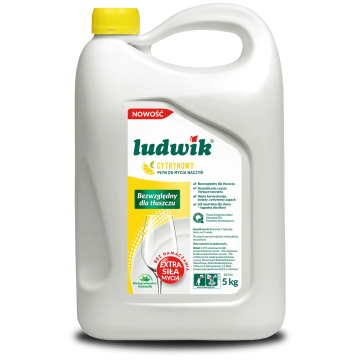 Ludwik Cytryna 5L - płyn do mycia naczyń