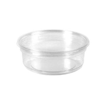 Salad container PLA 350ml diameter 121mm biodegradable, 50 pieces