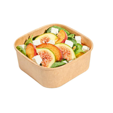 KRAFT Square Bowl, 750 ml, 68 mm high, pack of 50 (case of 6)