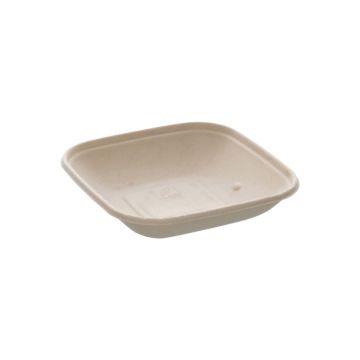 Miska z trzciny cukrowej 17x17cm 500ml