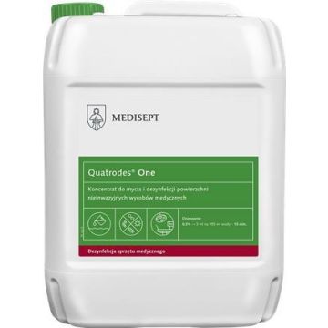 MEDISEPT Quatrodes One 5L Concentrate for disinfection and cleaning of non-invasive medical devices