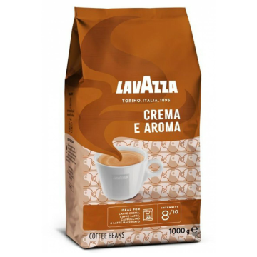 Kawa LAVAZZA CREMA E AROMA, ziarnista 1 kg op. 1 szt.