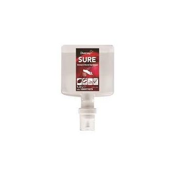 SURE Instant Hand Sanitizer  1,3l ecological foam for hygienic hand disinfection (k/4)