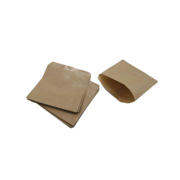 Bag for chips110x110mm brown BN small BN 32+10PE, 1000 pieces