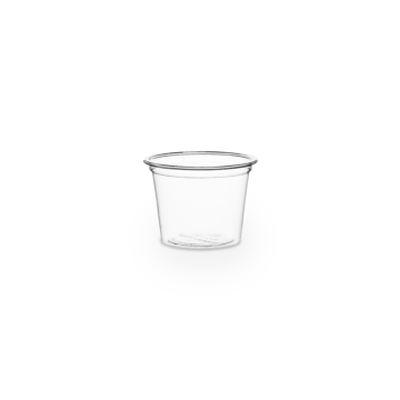 Kastrull, PLA-behållare 30ml dia.45xh.35mm VEGWARE biologiskt nedbrytbar op. 100 st