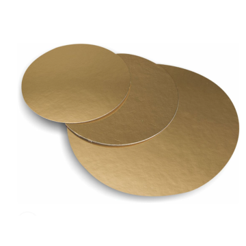 Gold cake base, 30 cm diameter, pack of 100, 1000 g