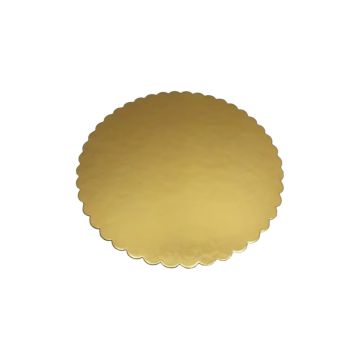 Gold-white cake disc 32cm dia 50pcs 2000g