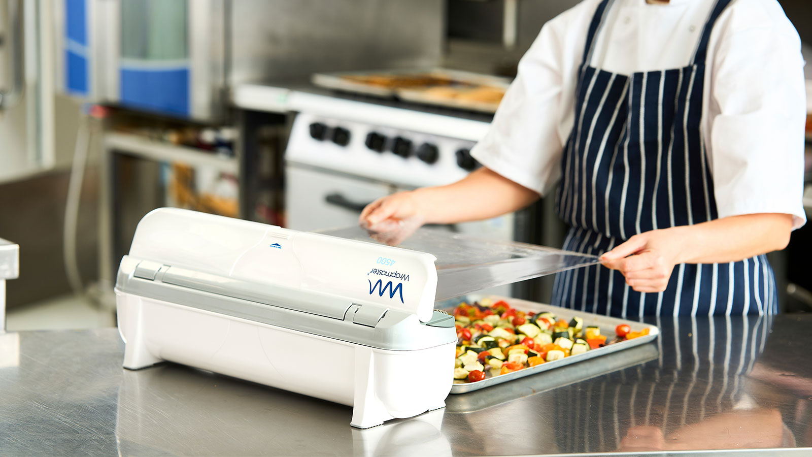 Wrapmaster 4500 – dyspenser do folii spożywczej, aluminiowej i papieru do pieczenia
